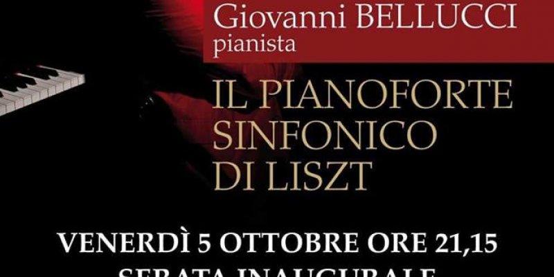 CONCERTI ORO IL PIANOFORTE SINFONICO DI LISZT GIOVANNI BELLUCCI PIANISTA