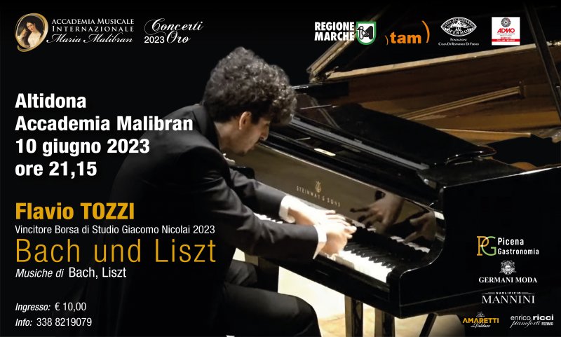 CONCERTI ORO - MALIBRAN CLASSICA - GIOVANI INTERPRETI - FLAVIO TOZZI PIANOFORTE