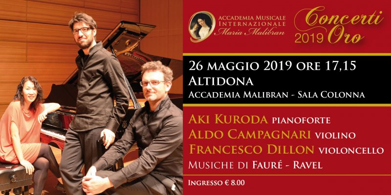 CONCERTI ORO TRIO KURODA - CAMPAGNARI - DILLON