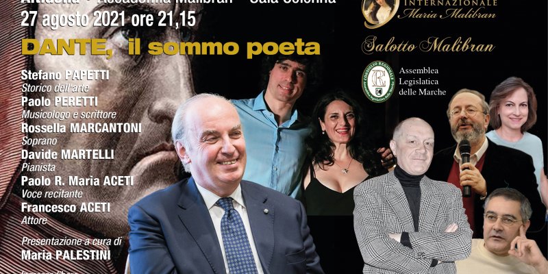 SALOTTO MALIBRAN Conversazioni d'Arte e Cultura - Conferenza Spettacolo - DANTE, IL SOMMO POETA