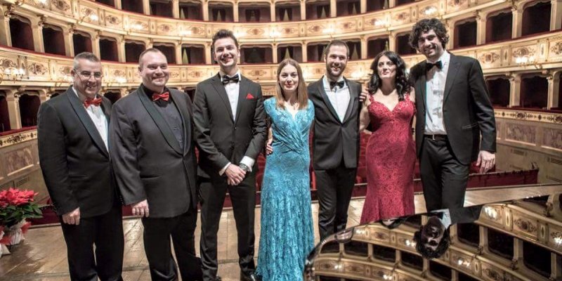 Giovani Cantanti dell'Accademia Malibran-Gran Galà Armonie della Sera-Teatro dell'Aquila di Fermo