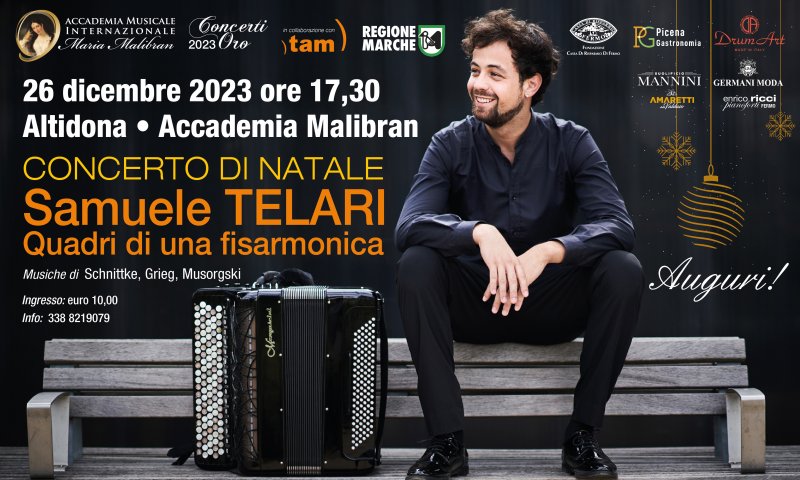 CONCERTO DI NATALE - QUADRI DI UNA FISARMONICA - Samuele TELARI fisarmonica